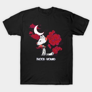 Blood Hound Halloween Vampire Dog T-Shirt